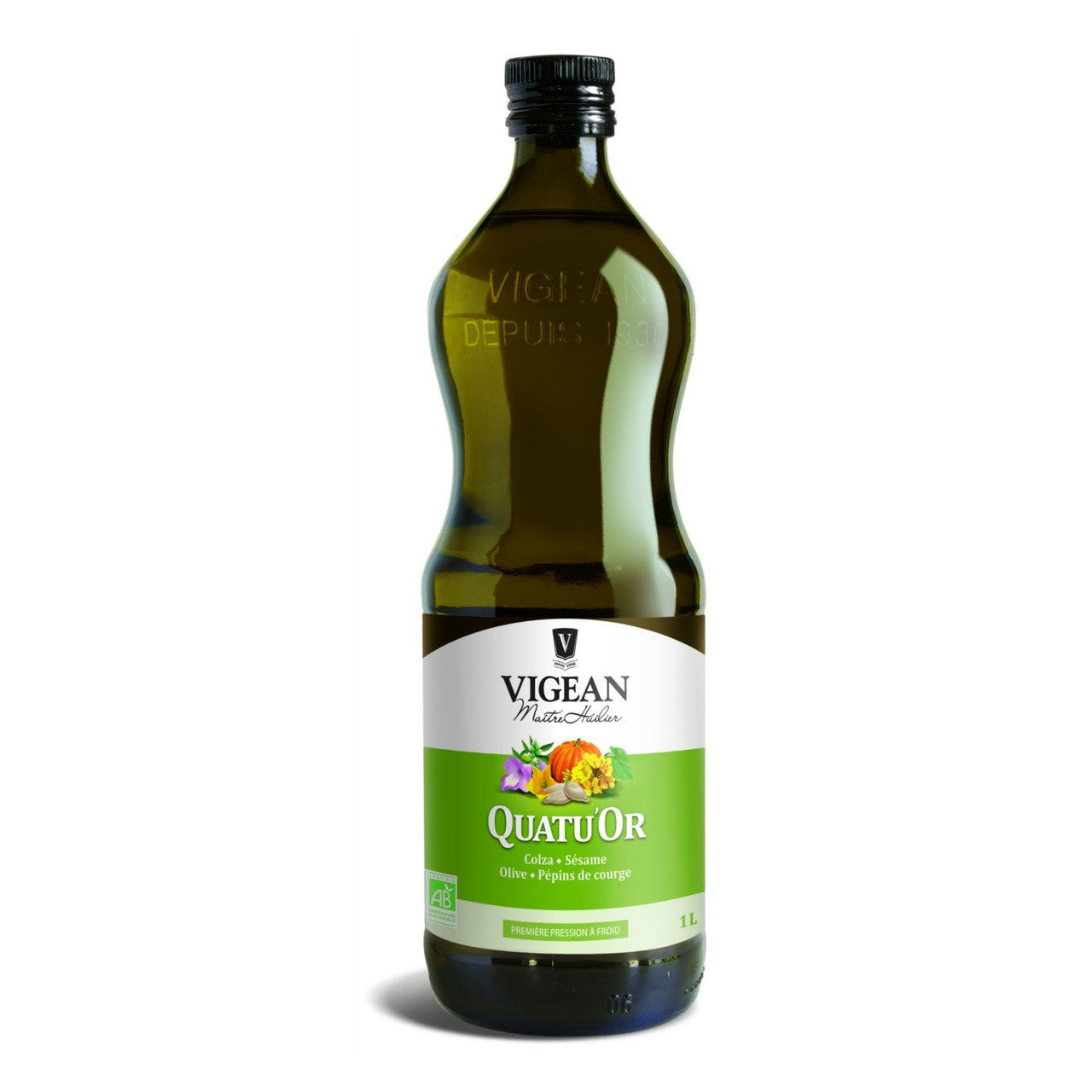 1x VIGEAN Quatuor (Raps-Sesam-Oliven-K rbiskern) 1000ml