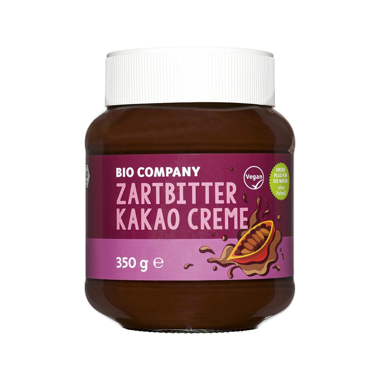 6x Bio Company Zartbitter Kakao Creme 350g
