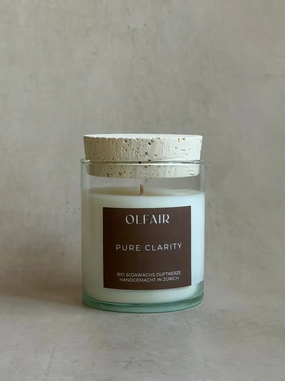2x OLFAIR Duftkerze Pure Clarity