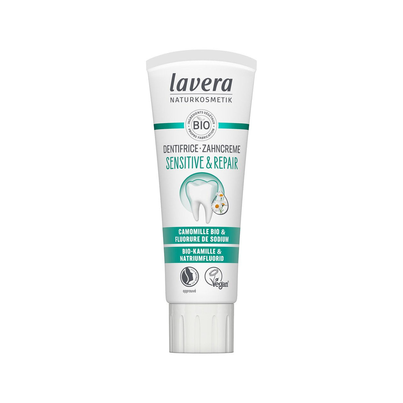 1x LAVERA Zahncreme Sensitive & Repair 75ml