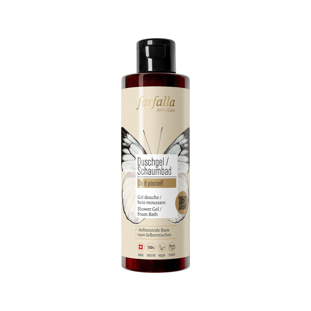 1x FARFALLA Do it yourself Duschgel/Schaumbad 200ml