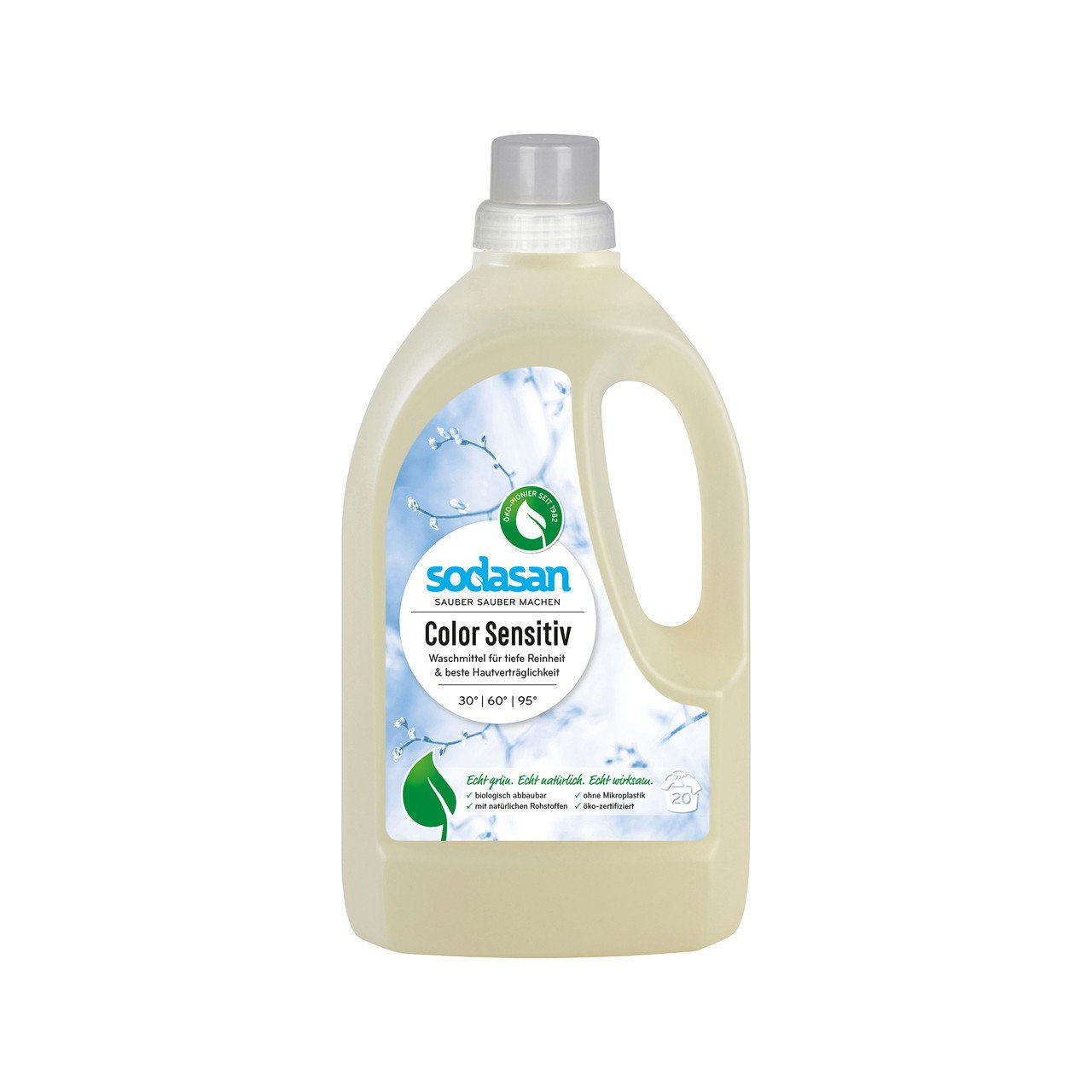 6x SODASAN Color Sensitive Fl ssigwaschmittel 1500ml
