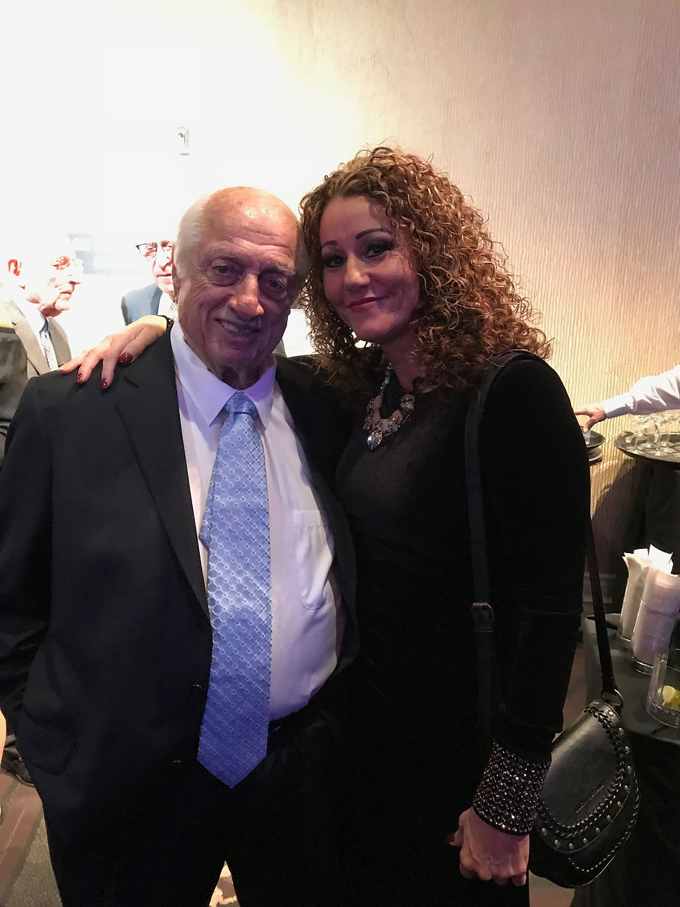 Tommy Lasorda and Shirley Baldwin