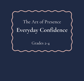 Designed to help children feel comfortable speaking up and connecting with others.
Students practice clear communication, body awareness, and joining conversations appropriately. Confidence builds through guided practice in presence and everyday social situations.