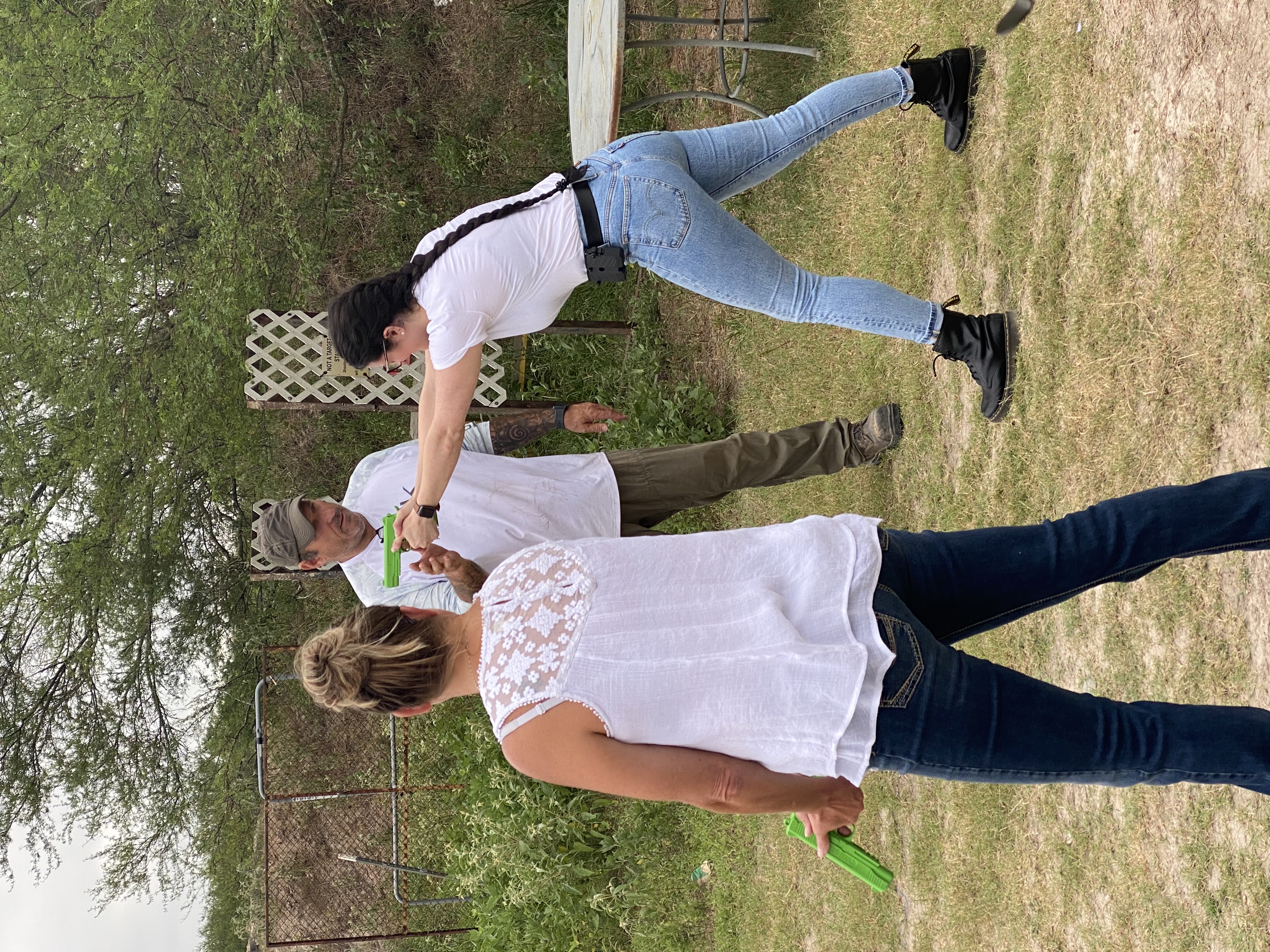 Getting aggressive is a must! Getting a nice lean in provides balance, helps with gun action, and, ultimately recoil management. content media
