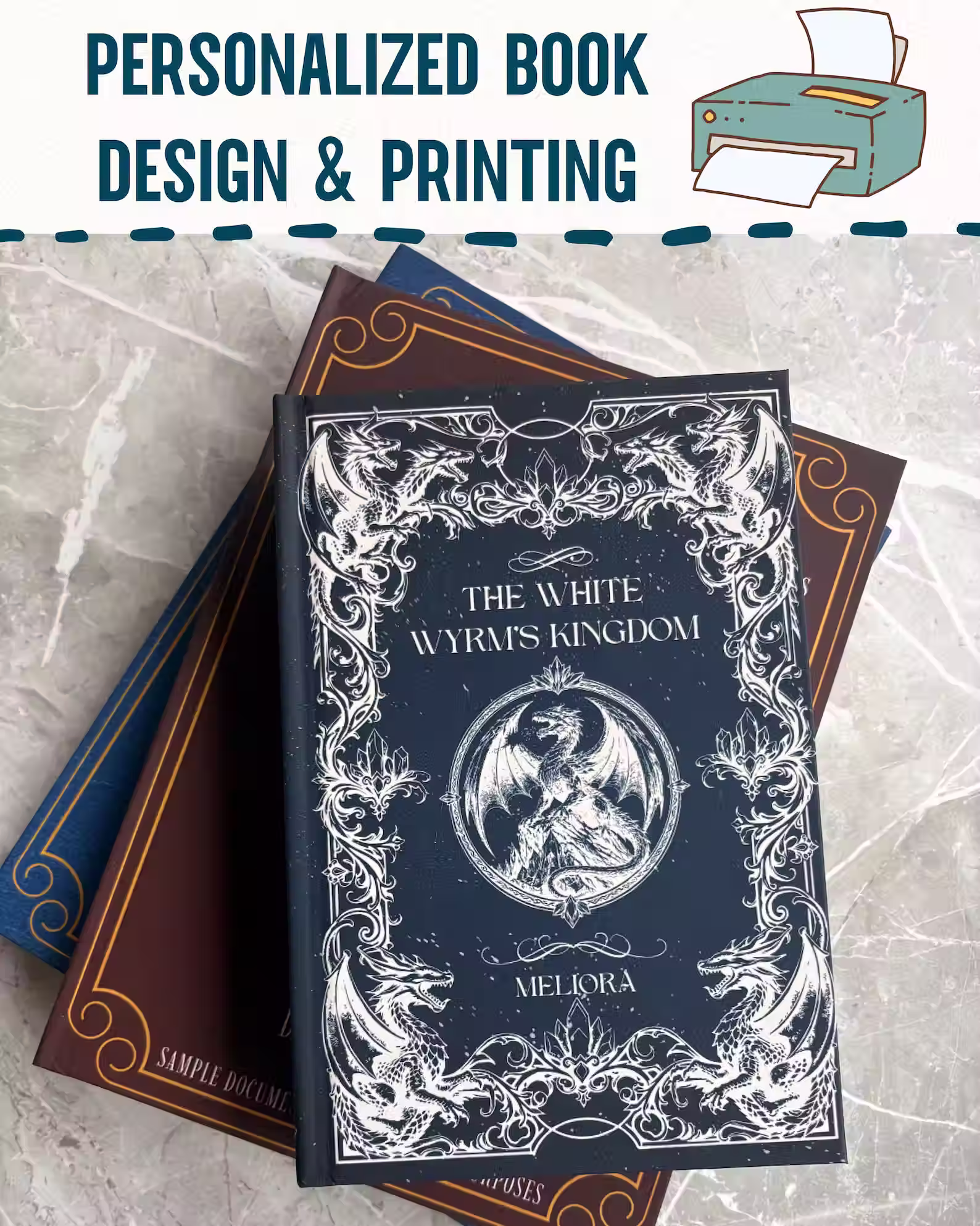 Personalized Book Printing Service | Custom Novel Printing with Interior & Cover