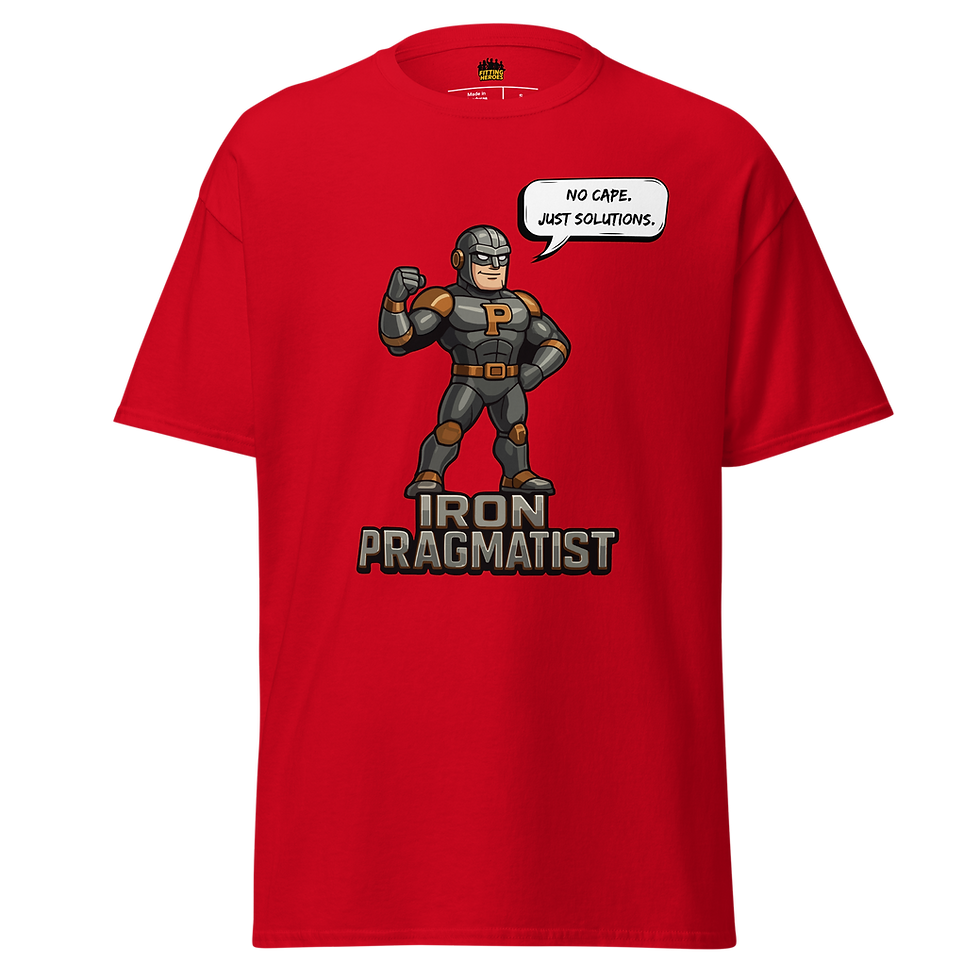 Miniaturbild: Iron Pragmatist - Unisex T-Shirt
