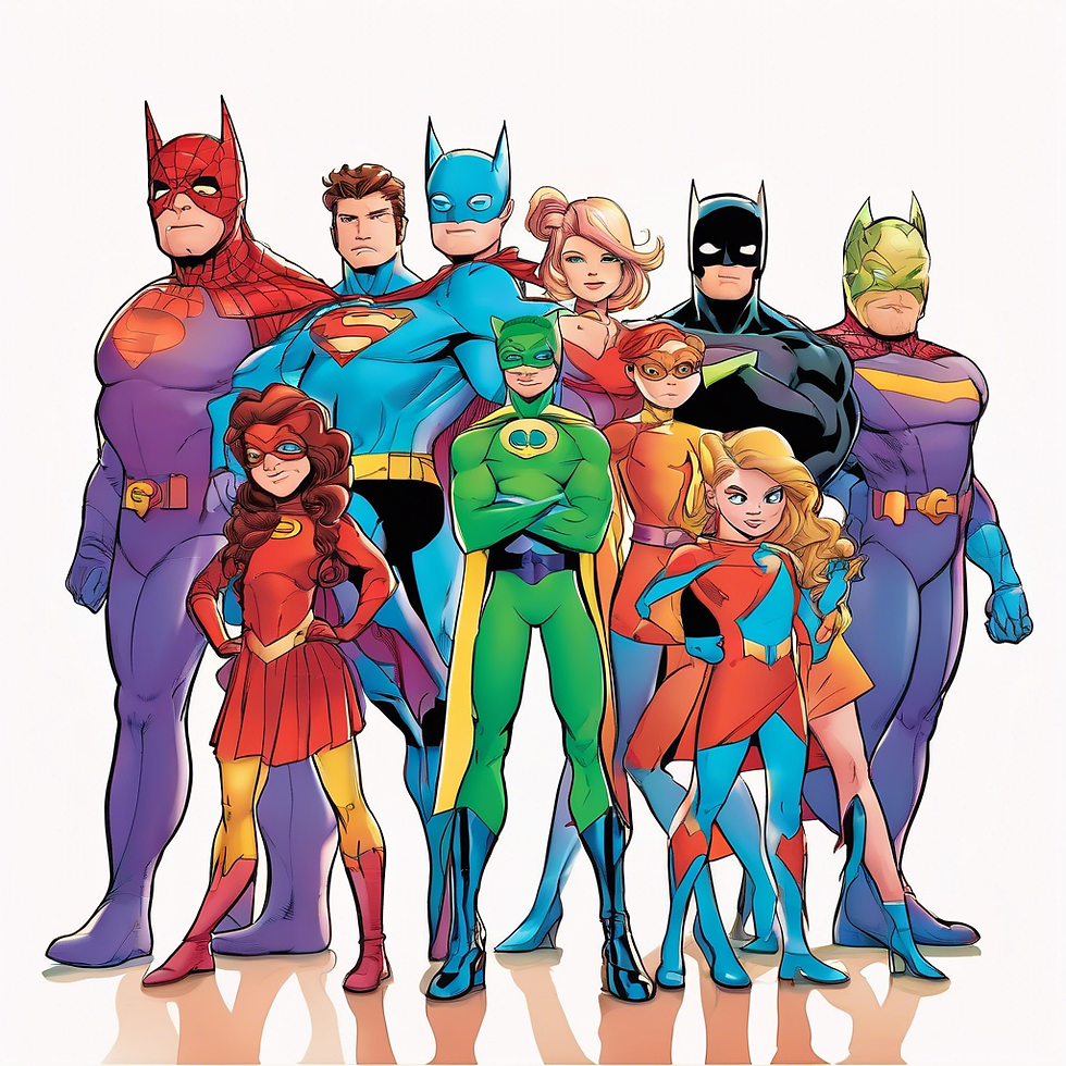 Superhero Sidekicks Unite