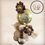 Thumbnail: 50th birthday balloon arrangement with stunning flowers in color gold and brown