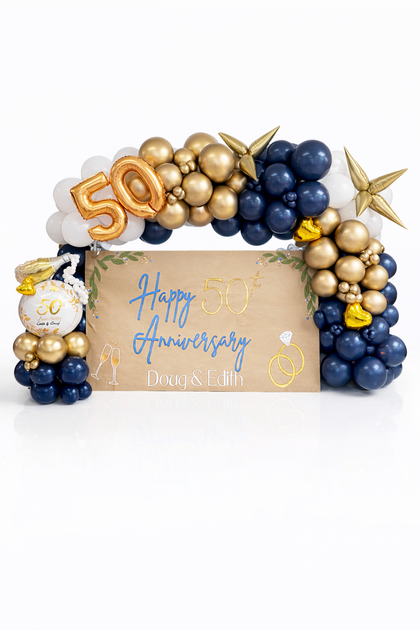 Anniversary Balloon decor in Calgary