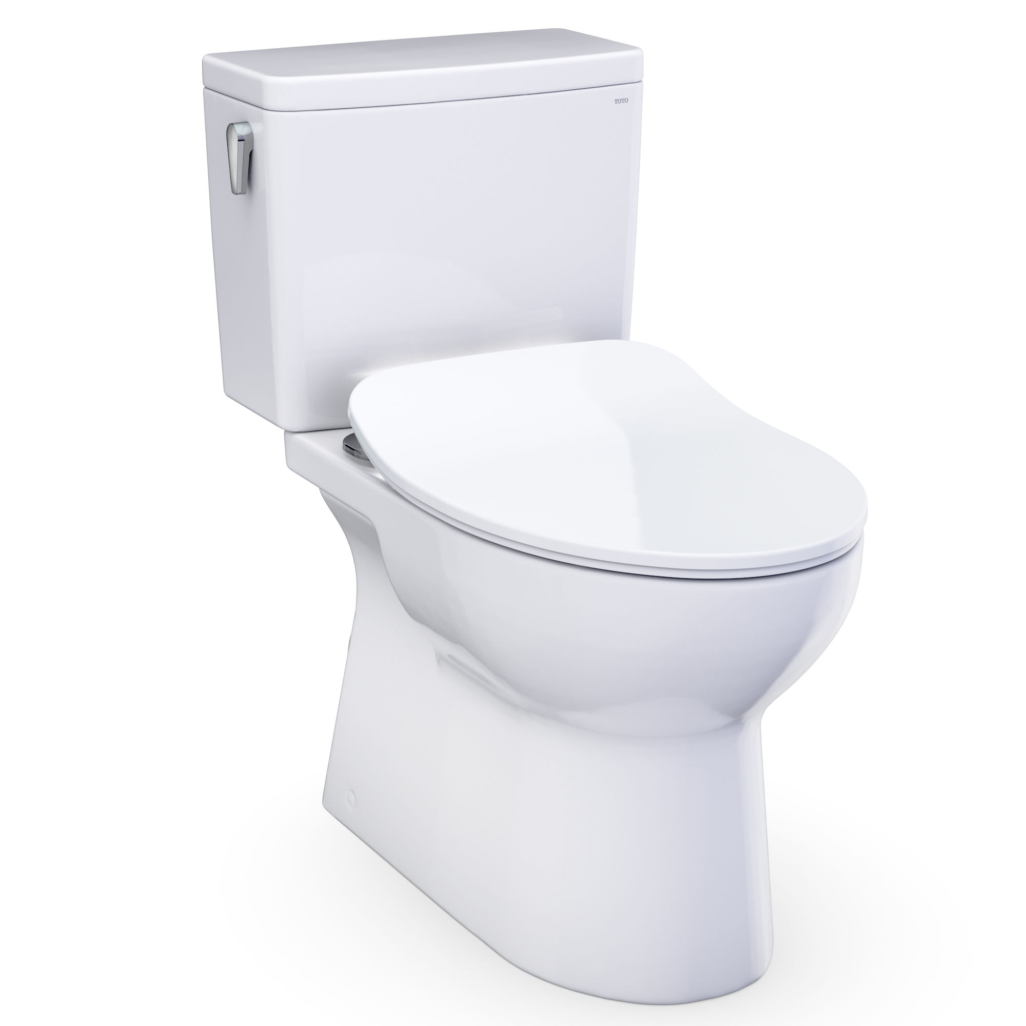 TOTO® Glaston™ Two-Piece Elongated 1.28 GPF WASHLET®+ and Auto Flush Ready Unive