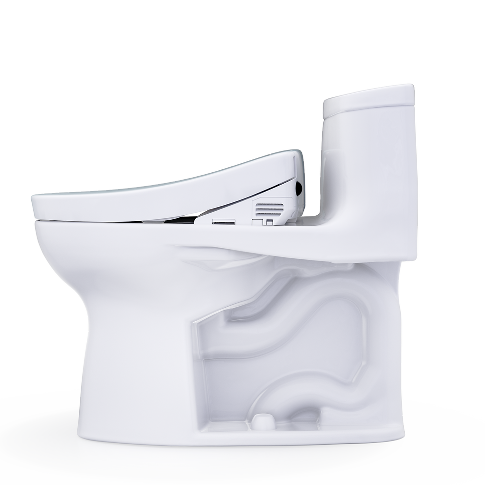 Thumbnail: Supreme II WASHLET+ S5 One-Piece Toilet - 1.28 GPF - Universal Height
