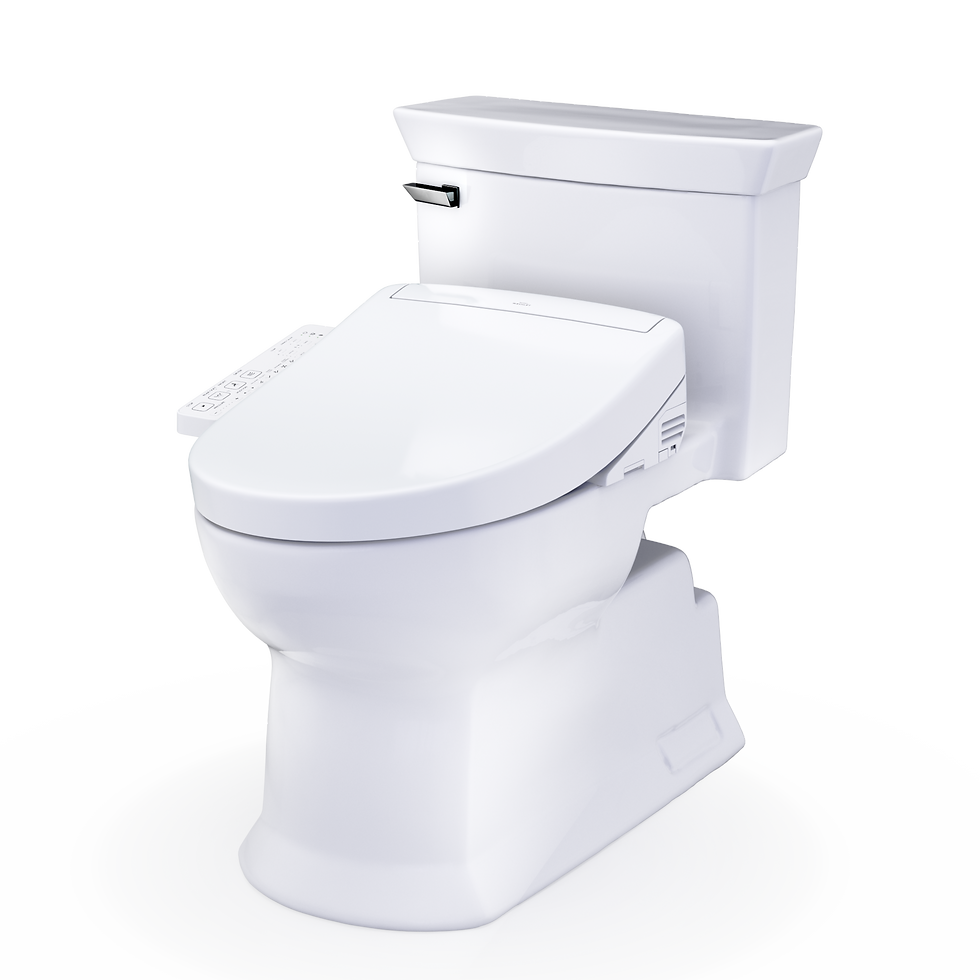 Thumbnail: Soirée WASHLET+ S2 One-Piece Toilet - 1.28 GPF - Universal Height