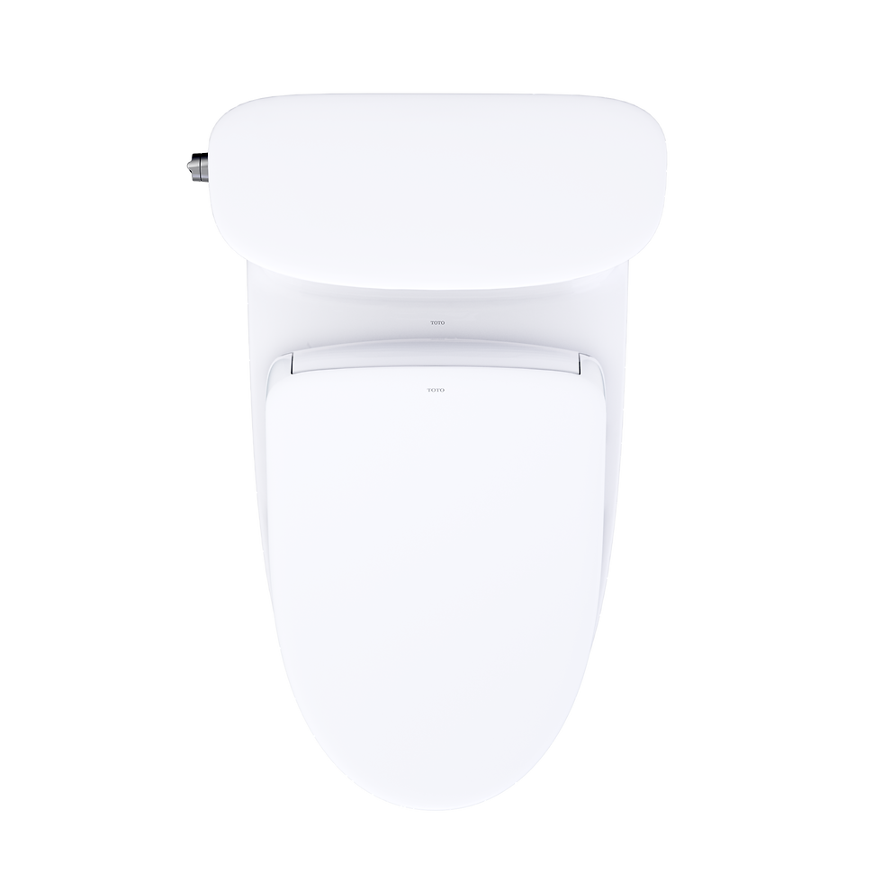 Thumbnail: Aurora WASHLET+ S7 One-Piece Toilet - 1.28 GPF - AUTO FLUSH - Cotton White