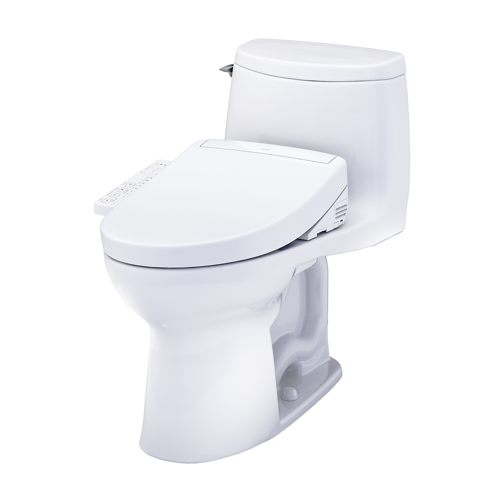 Thumbnail: UltraMax II WASHLET+ S2 One-Piece Toilet - 1.0 GPF - Universal Height