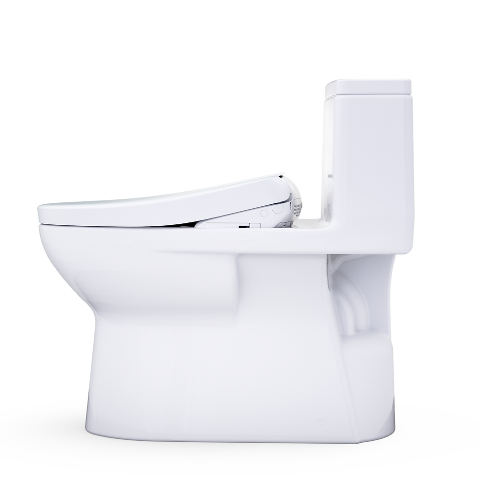 Thumbnail: Redington WASHLET+ S7 One-Piece Toilet - 1.28 GPF - AUTO FLUSH -Cotton White
