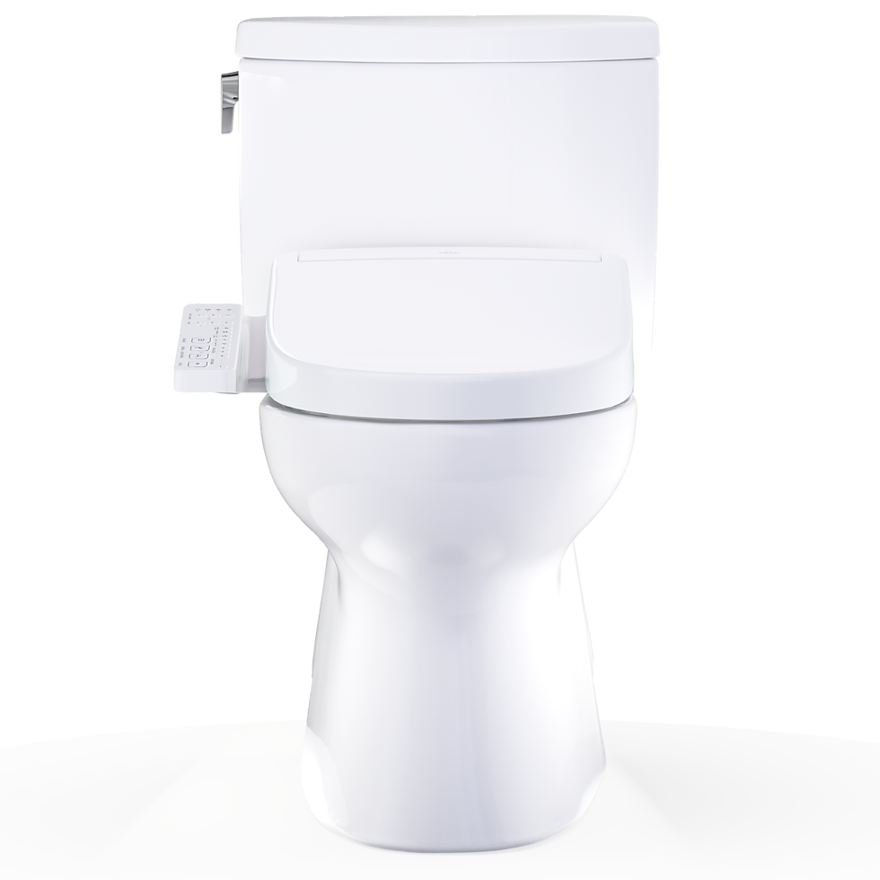 Thumbnail: Vespin II WASHLET+ S2 Two-Piece Toilet - 1.0 GPF - Universal Height