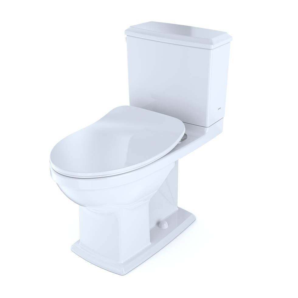 Thumbnail: CONNELLY® TWO-PIECE TOILET 1.28 GPF & 0.9 GPF - WASHLET®+ CONNECTION - SLIM SEAT