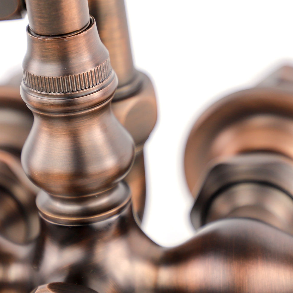 Thumbnail: Gooseneck Tub Wall Mount Faucet with Handshower in Oil Rubbed Bronze