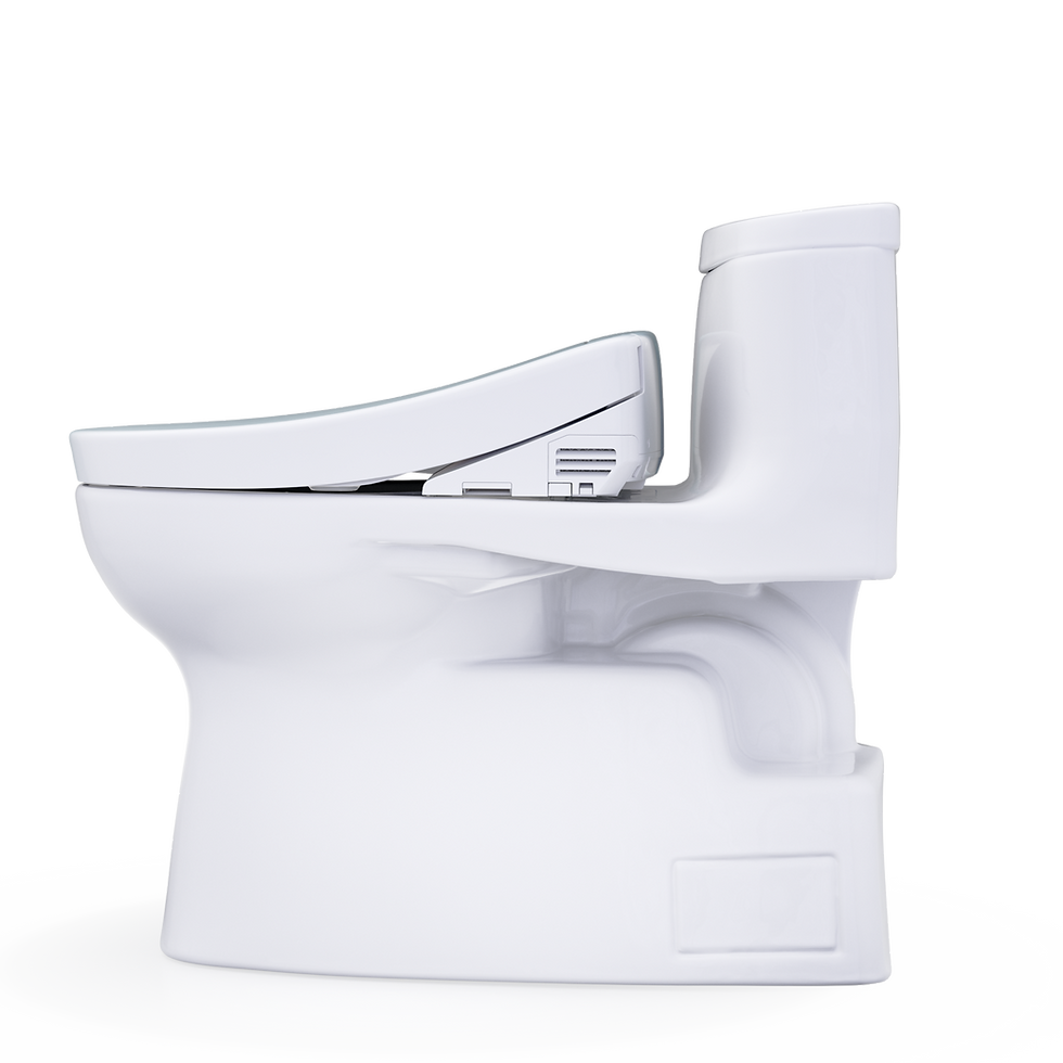 Thumbnail: Carolina II WASHLET+ S2 One-Piece Toilet - 1.28 GPF - Universal Height