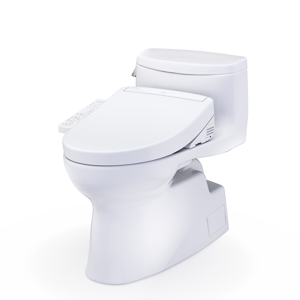 Thumbnail: Carolina II WASHLET+ S2 One-Piece Toilet - 1.28 GPF - Universal Height