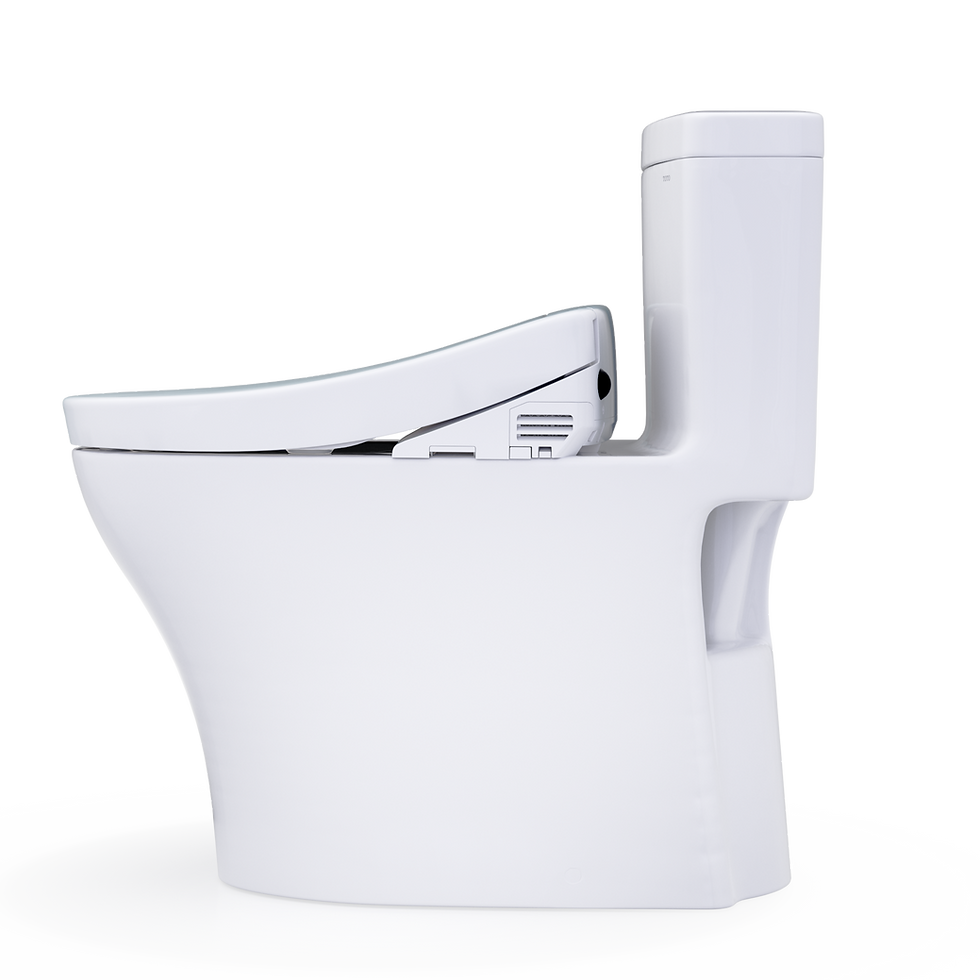 Thumbnail: Aquia IV - WASHLET+ S5 One-Piece Toilet - 1.28 GPF & 0.9 GPF - Universal Ht