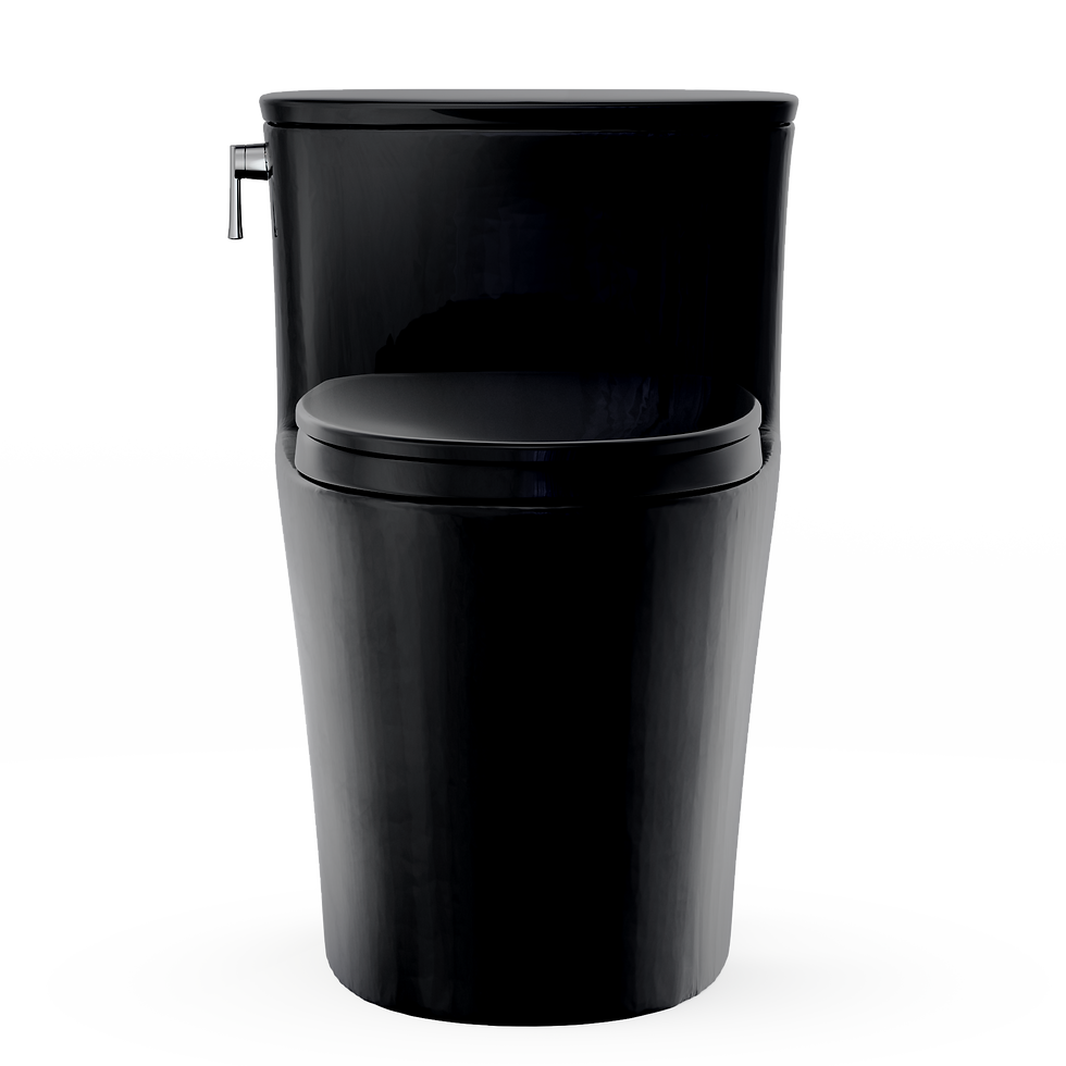 Thumbnail: TOTO Aurora One-Piece Toilet - 1.28 GPF - Elongated - Ebony