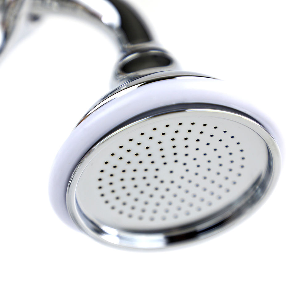 Thumbnail: Traditional Rim-Mounted Tub Filler with Handshower in Polished Chrome