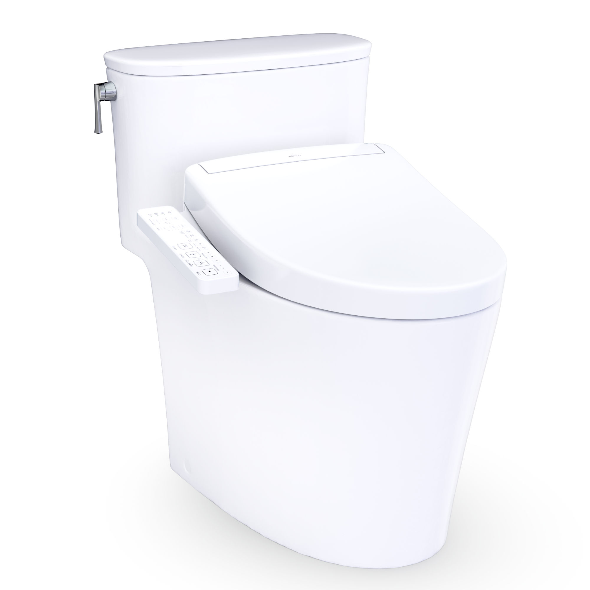Aurora 1G WASHLET+ S2 One-Piece Toilet - 1.0 GPF - Cotton White