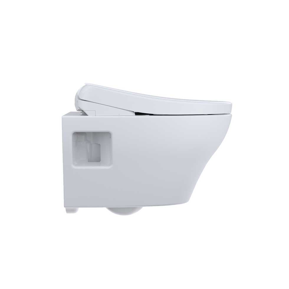 Thumbnail: EP WASHLET®+ S7A WALL-HUNG TOILET - 1.28 GPF & 0.9 GPF - AUTO FLUSH