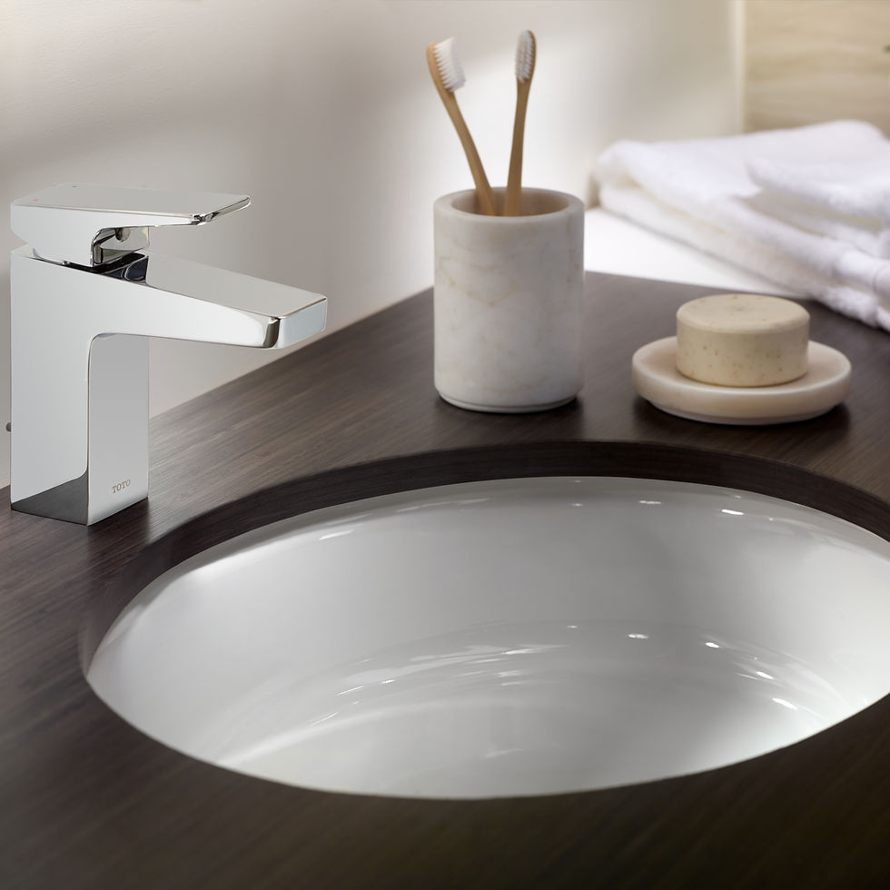 Thumbnail: TOTO® Oberon™ F Single Handle 1.2 GPM Bathroom Sink Faucet, Polished Chrome