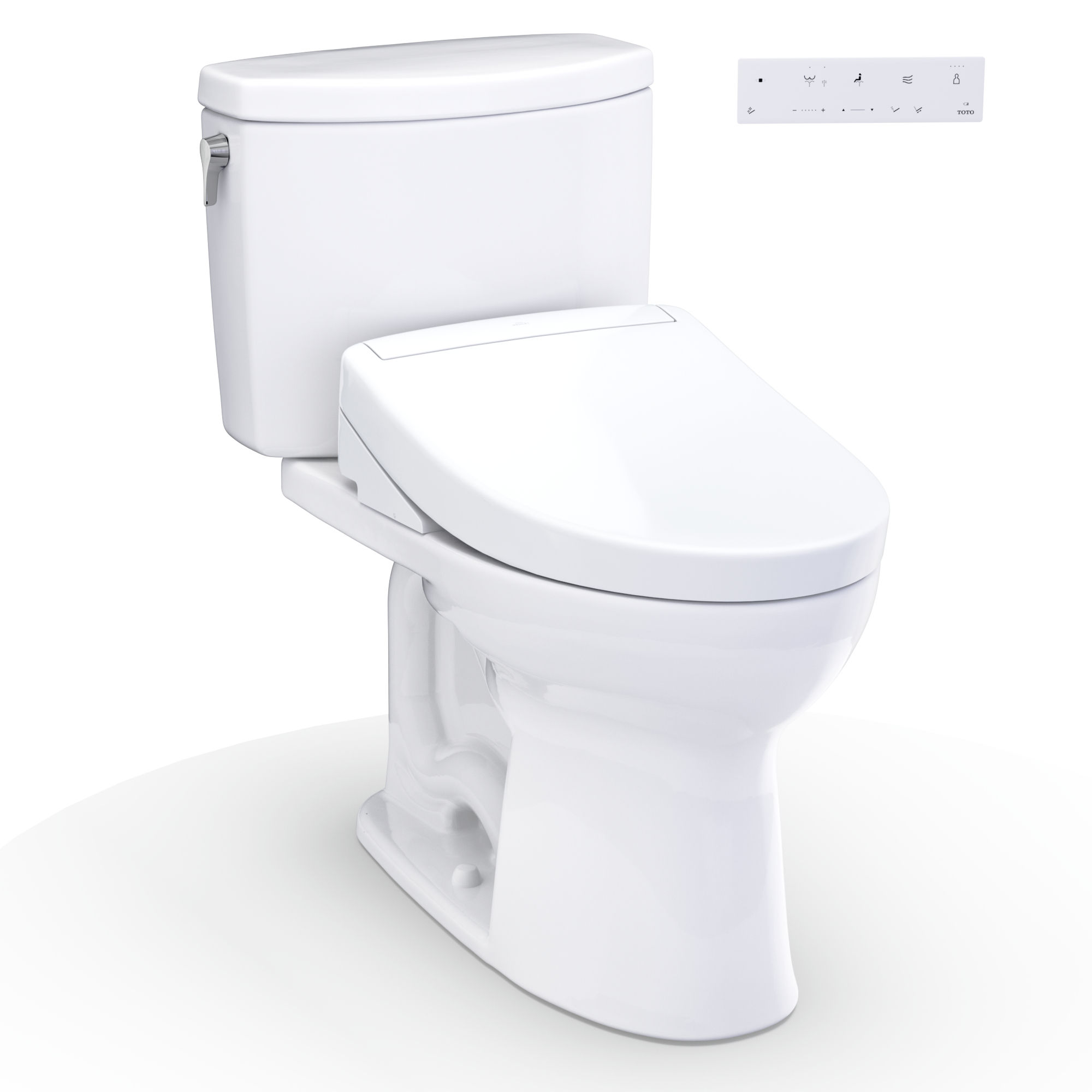 Drake II WASHLET+ S5 Two-Piece Toilet - 1.0 GPF - Universal Height