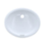 Thumbnail: TOTO® Rendezvous® Oval Undermount Bathroom Sink with CEFIONTECT