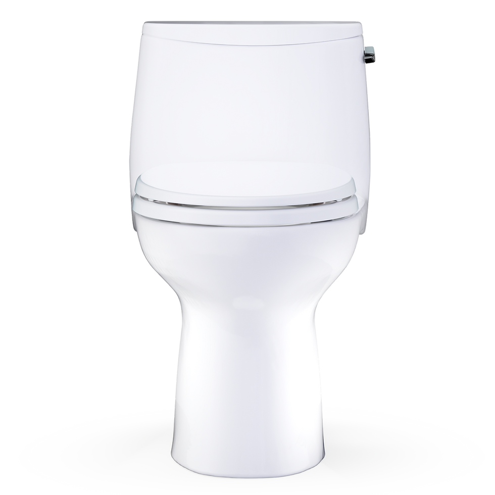 Thumbnail: TOTO Ultramax One-Piece Toilet - RH Lever - 1.28 GPF - Elongated - Cotton White