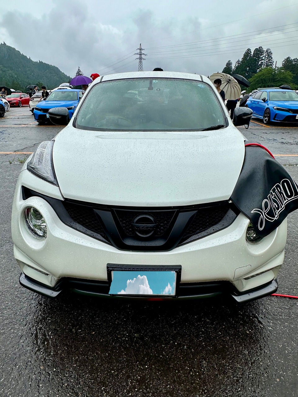 富山県富山市-日産ジューク(JUKE) MR16DDT型-水素カーボンクリーニング施工実施