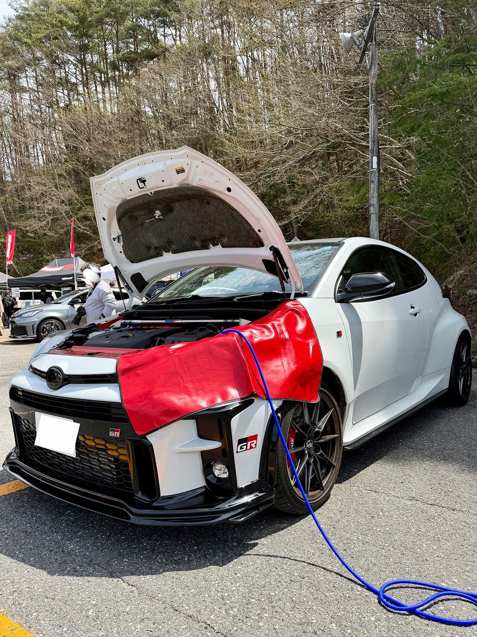 千葉県 トヨタ GRヤリス・G16E-GTS型水素ガスカーボンクリーニング施工実施
