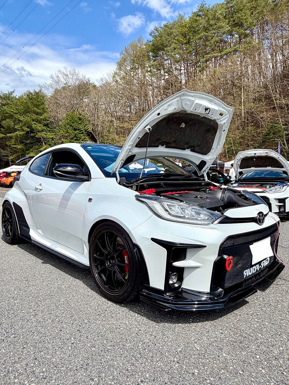 岐阜県 トヨタ GRヤリス・G16E-GTS型水素ガスカーボンクリーニング施工実施