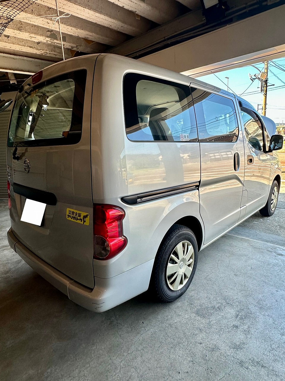 石川県羽咋市【邑知タクシー】様 日産- NV200バネットワゴン・HR16DE型水素ガスカーボンクリーニング施工実施