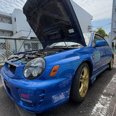 愛知県 スバル-インプレッサWRX STi・EJ20型 水素ガスカーボンクリーニング施工実施