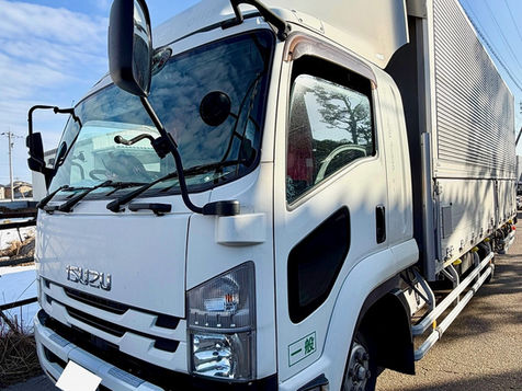 石川県 いすゞ-フォワード・4HK1型 水素ガスカーボンクリーニング施工実施【煌運輸様】
