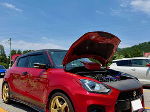 滋賀県 -スズキ スイフトスポーツ・K14C型 水素ガスカーボンクリーニング施工実施