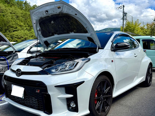 新潟県 トヨタ GRヤリス・G16E-GTS型水素ガスカーボンクリーニング施工実施