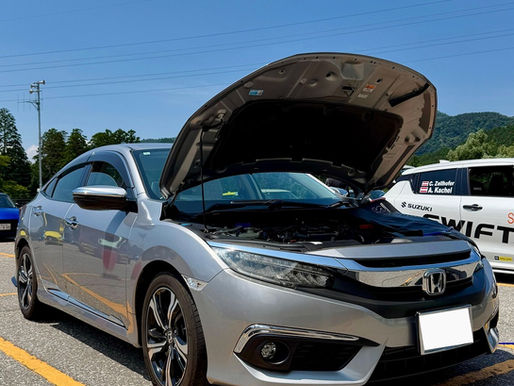 富山県 -ホンダ シビック・L15B型 水素ガスカーボンクリーニング施工実施