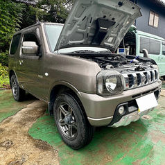 山梨県-スズキ ジムニー・K6A型 水素ガスカーボンクリーニング施工実施