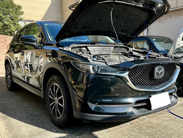 石川県-マツダ CX-5 SKYACTIV-D・SH-VPTS型水素ガスカーボンクリーニング施工実施