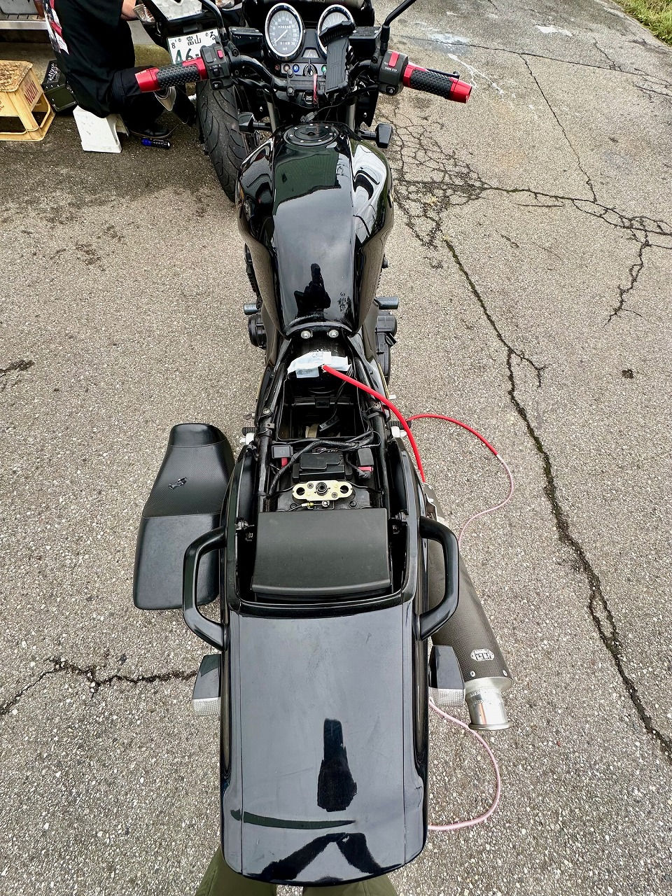 富山県射水市- カワサキ・ZRX100R-ZRT10C型 水素ガスカーボンクリーニング施工実施