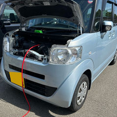 石川県金沢市 ホンダ Ｎ‐ＢＯＸ・Ｓ０７Ａ型 水素ガスカーボンクリーニング施工実施