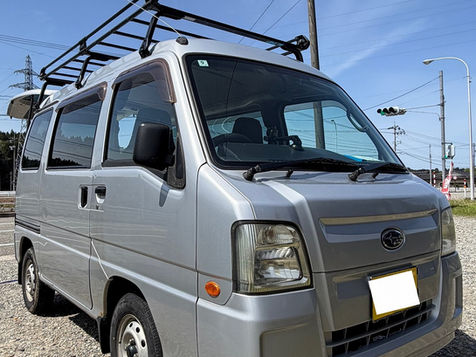石川県-スバル サンバーバン・EN07型水素ガスカーボンクリーニング施工実施