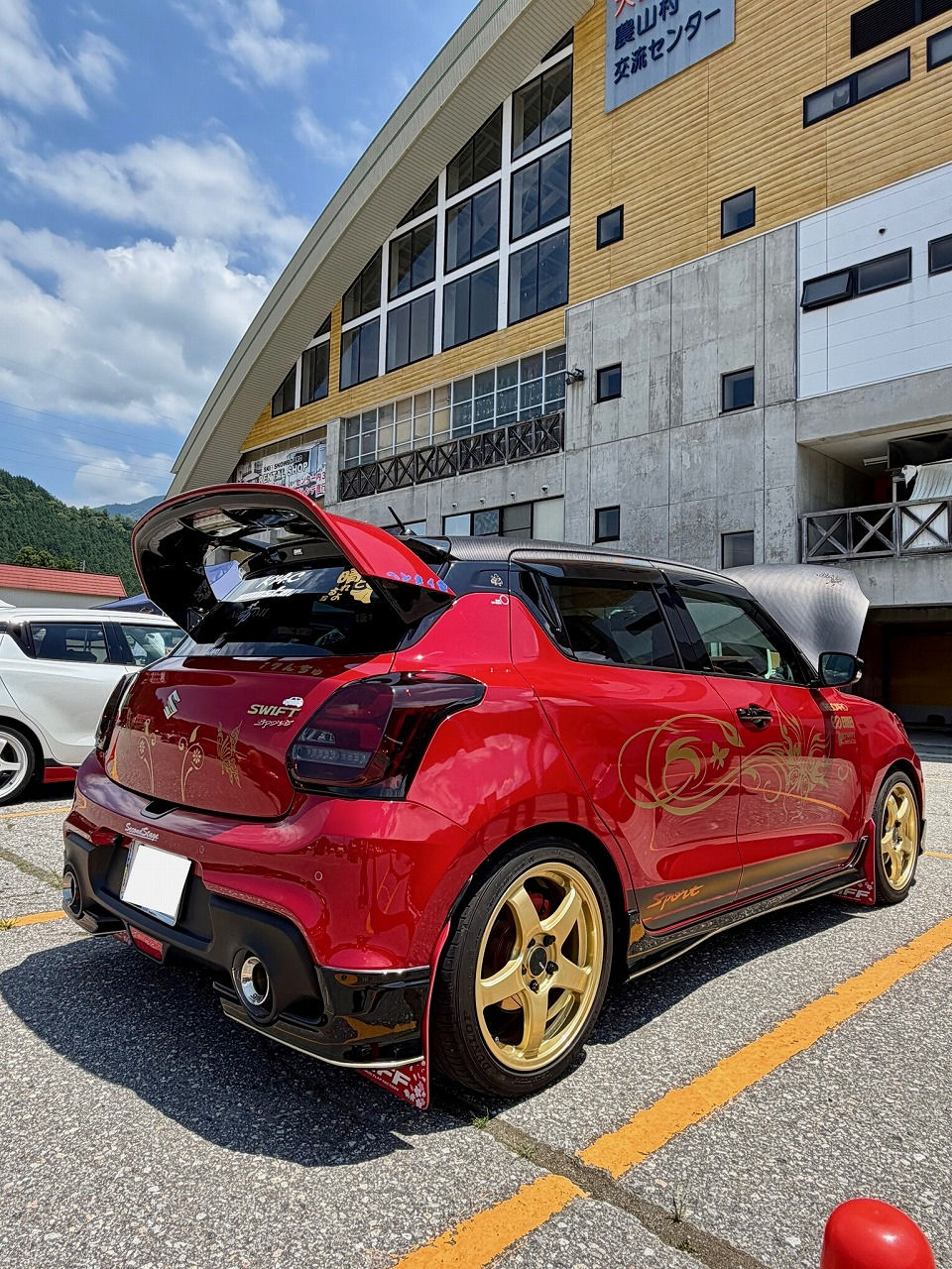 滋賀県 -スズキ スイフトスポーツ・K14C型 水素ガスカーボンクリーニング施工実施