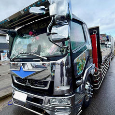 石川県 三菱ふそう-ファイター・6M60型 水素ガスカーボンクリーニング施工実施【合同会社NANATU様】